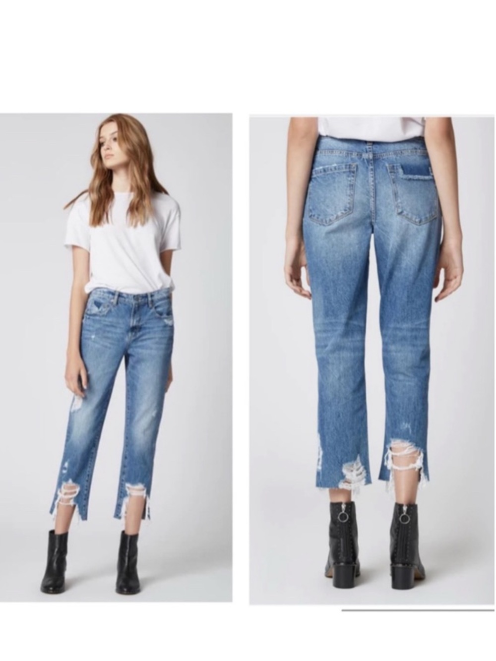 Blank NYC The Madison High Rise Crop Jeans